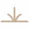 Ekena Millwork Richland Smooth Timber Gable Bracket, Douglas Fir, 60"W x 32"H x 3 1/2"D x 3 1/2"F, 13/12 Pitch GBW060X32X0404RIC00SDF - alternate 1